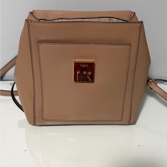 Michael Kors Brown Backpack with Gold Chain main image 5